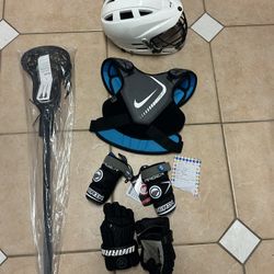 Youth Xs/s Lacrosse Equipment. Full Set 
