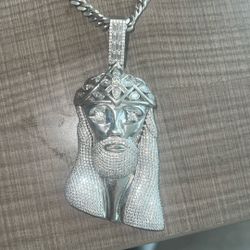 Jesus Pendant And Chain 