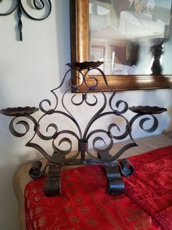 Metal Candle Holder