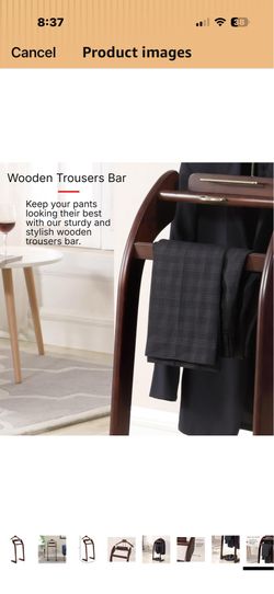 Valet Stand - 90025 Suit, Hanger, Trouser Bar