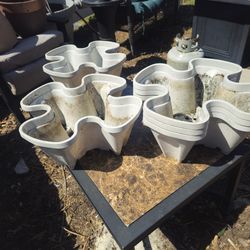 Price is firm.. five strawberry planters
