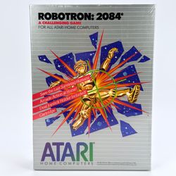 Vintage 1982 ROBOTRON 2084 Atari 400/800/XL/XE Game Plastic is Sealed Brand New
