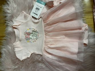 Minnie Mouse Baby Girl Dress With Tutu 