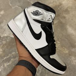 Jordan 1 Retro High “Silver Toe” Size 11.5W (Men’s 10)