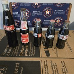 COLLECTORS BOTTLES COCA COLA