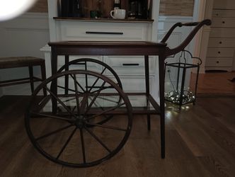 Antique  English Tea Cart - Classic Stlyle
