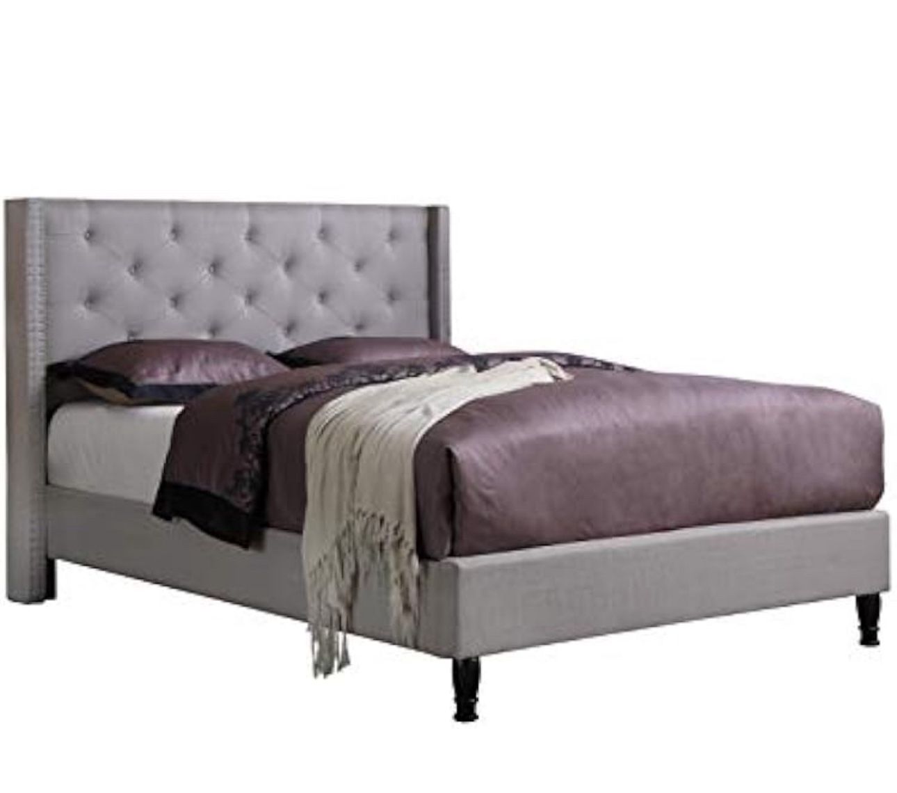 New King Bed Frame And Mattress Included