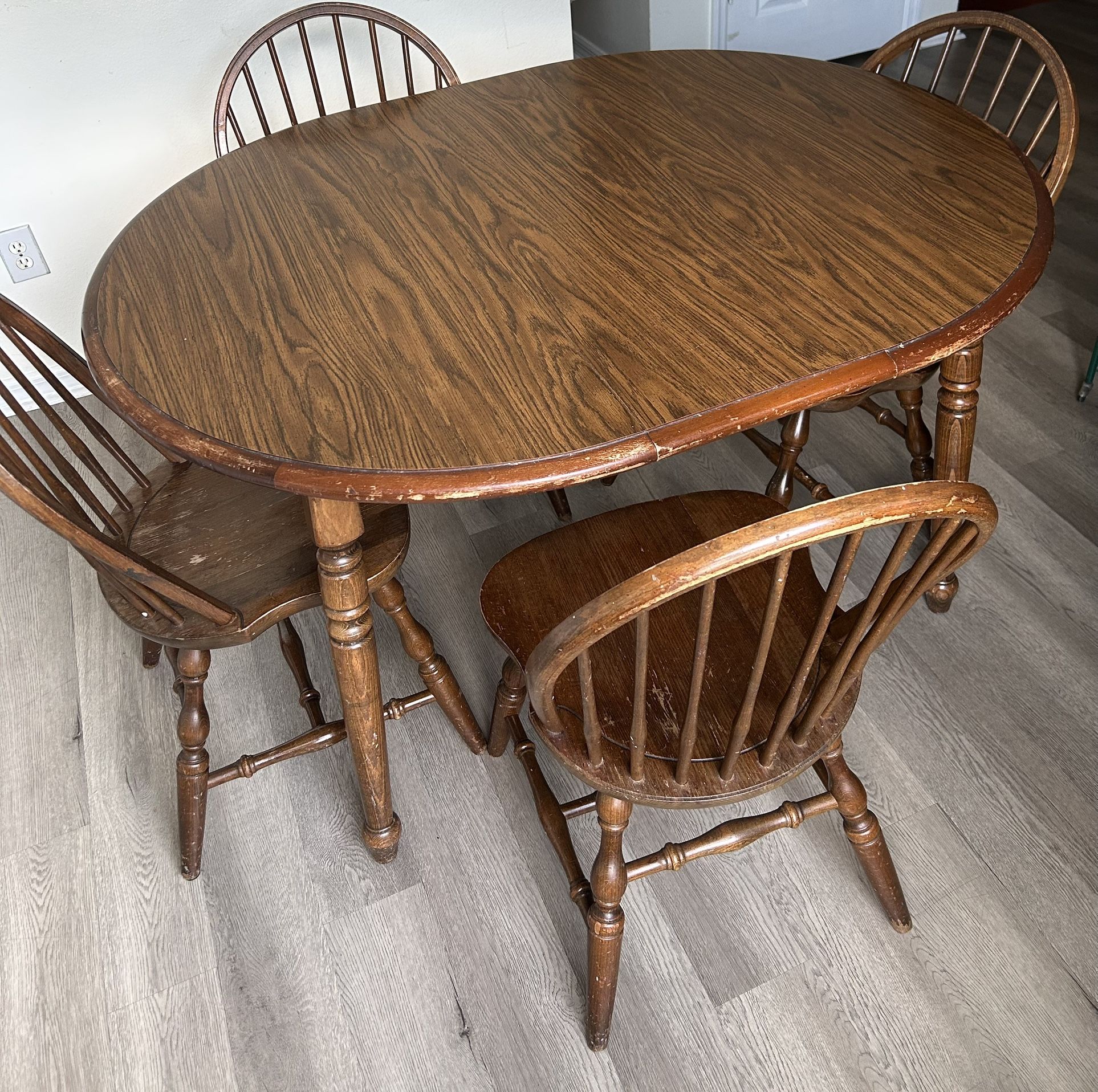 Wooden Kitchen Table