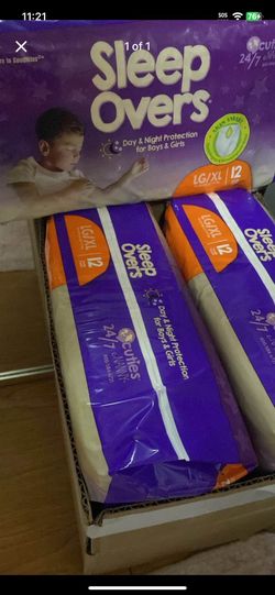 Plenty Sleepover Pampers( Size XL) for kids Age 3-5(Description READ)