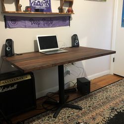 Beautiful Solid black walnut desk