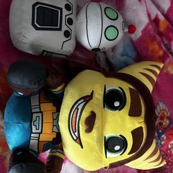 Ratchet And Clank Magnetic Plush 