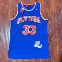 Patrick Ewing #33NY Knicks Hardwood Classics Jersey Soul SwingMan Sz M Brand New