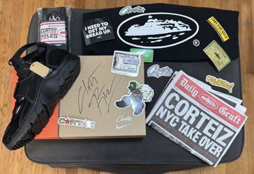 Corteiz Nike Huarache “Black pony” 