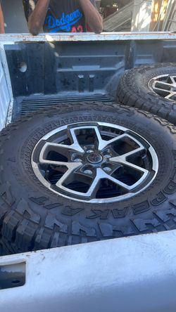 New tires and wheels
