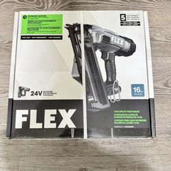 🛠️ FLEX 24V Cordless 16-Gauge Finish Nailer – FX4321-Z – NEW! (Tool Only)