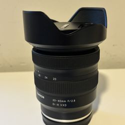 Tamron 20-40mm F2.8 Di III VXD E-Mount