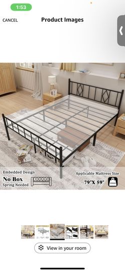 Metal Bed Frame 
