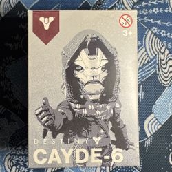 Destiny 2 Cayde-6 Collectible Figure Vinyl Toy GameStop Pre-order Exclusive 
