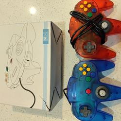 Brand new wired N64 controllers for PC