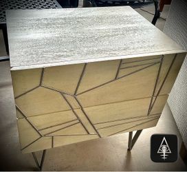 West Elm Roar + Rabbit Geo Inlay Nightstand
