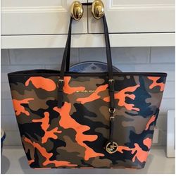Michael Kors Camo Large Purse