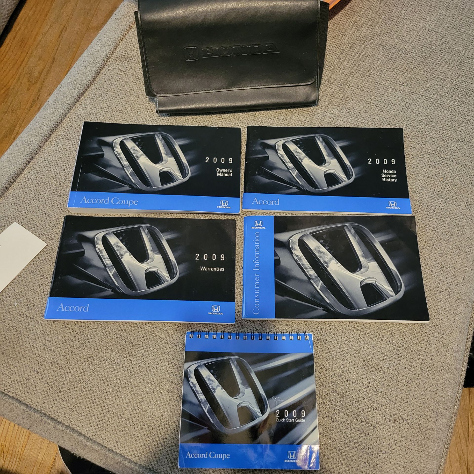 2009 Honda Accord Owner's Manual