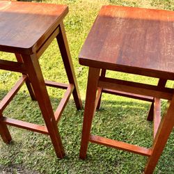 Wooden Bar Stools