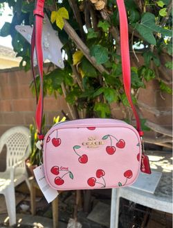 Coach Cherry Print Crossbody Bag