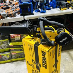 DEWALT FLEXVOLT 60V MAX 14 in. Cordless Battery Powered Top Handle Chainsaw 
