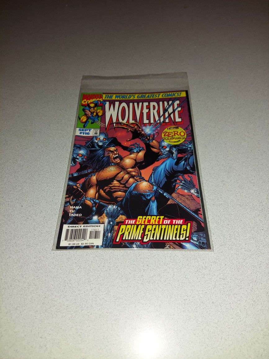1997 WOLVERINE #116 COMIC BAGGED