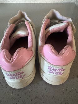 Hello Kitty size 10 Girls Sneakers White Pink