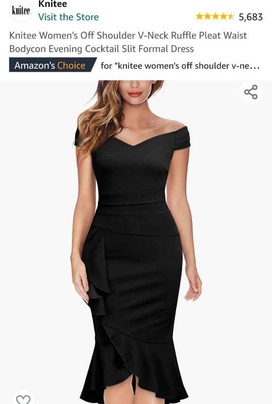 New Beautiful 🖤 BLACK Dress Size Small. It's Beautiful. See Photos. Cash/ Pickup Only