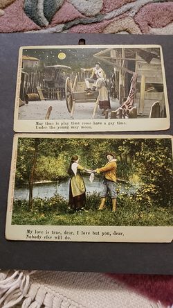 MORE VINTAGE POST CARDS, POSTMARK 1909