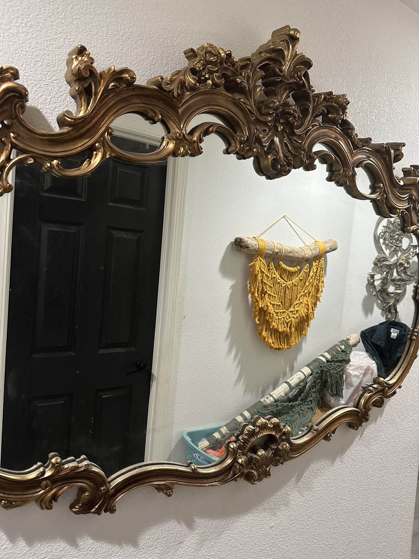 Large Gold Mirror For Sale Vintage Mirror