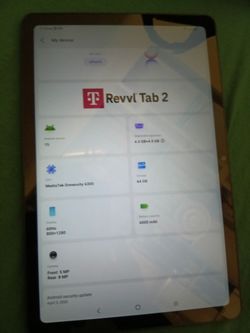 T mobile revvl tablet 2 $90cash obo