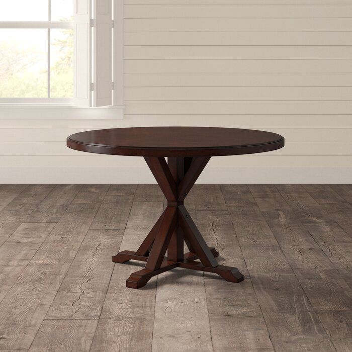 Dining/Kitchen Table Espresso Brown 48” Johannah Table by Alcott Hill PERFECT CONDITION