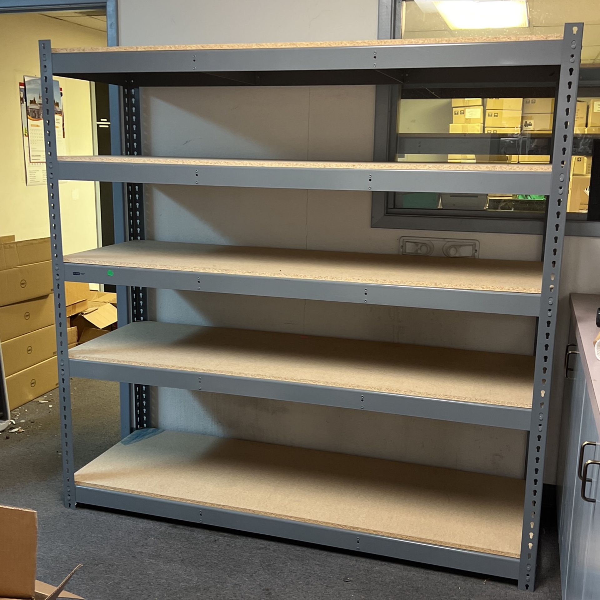 Uline Metal Storage Shelving 