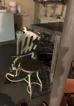 Antique dentist chair