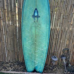 5’10 Walden Magic Fish Surfboard