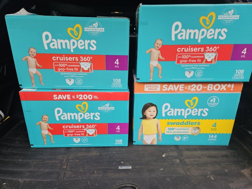 Pampers Size 4