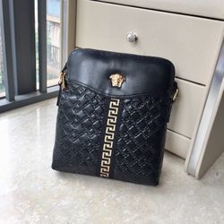 Versace Men's Briefcase Crossbody Bag