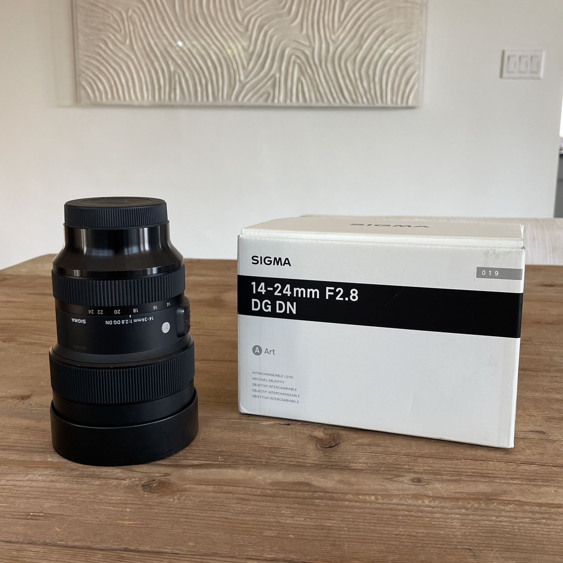 Sigma 14-24mm F2.8 DG DN Art For Sony E mount **with Box**