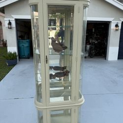 Display Cabinet With Mirror 