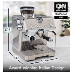 De’Longhi La Specialista Opera Espresso Machine – Brand New, Sealed in Box!