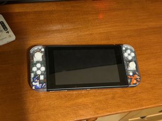 Nintendo Switch with Clear Grip Case
