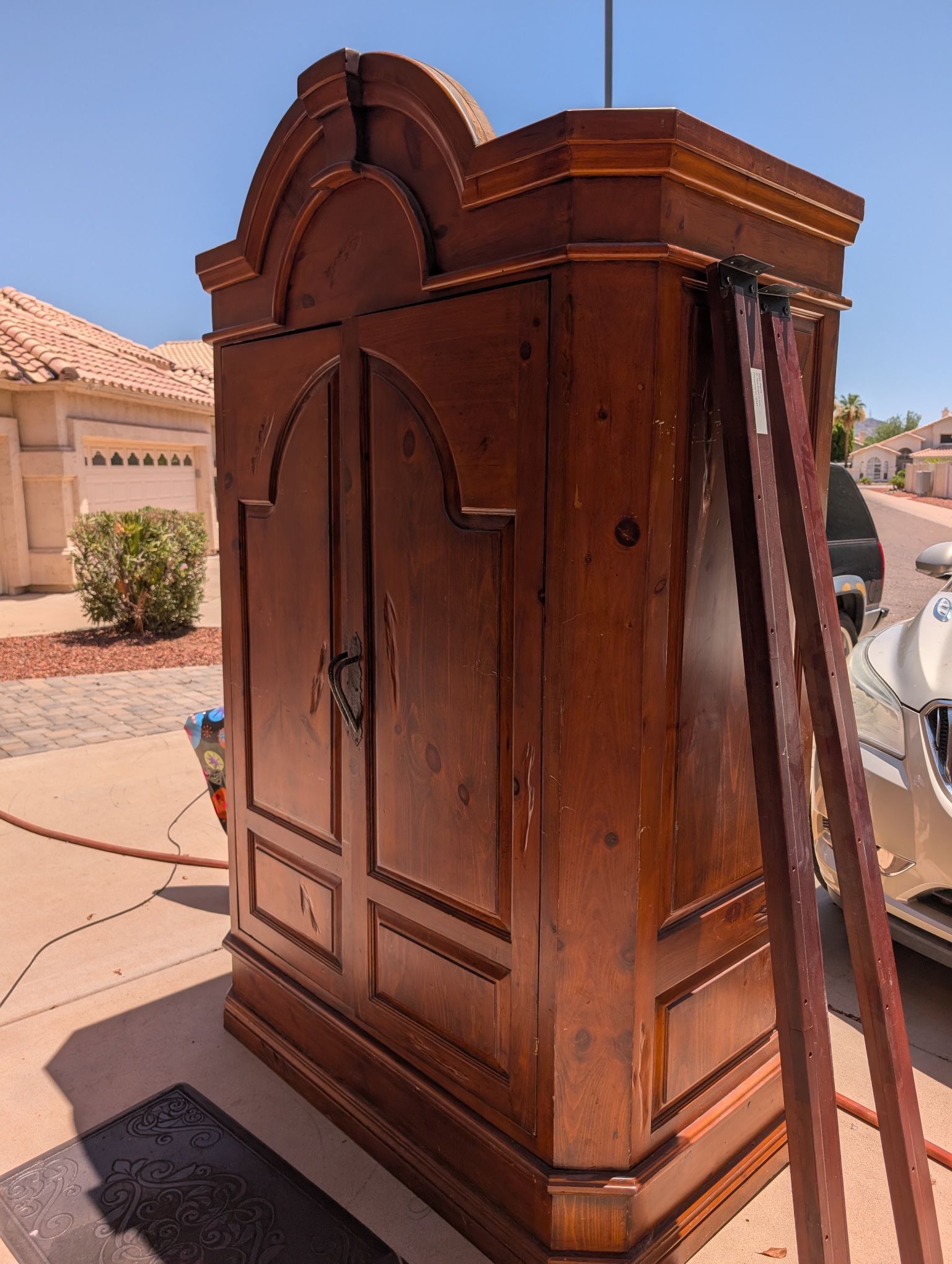 Wood Armoire