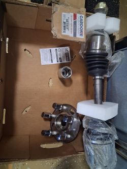 New Cardone CV Axle Assembly with Wheel Hub