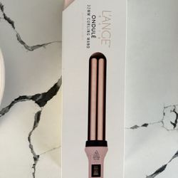 ✨ L’ANGE Ondulé 32mm Curling Wand – Blush Rose (NEW) ✨
