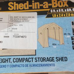 Walmart Shed In A Box