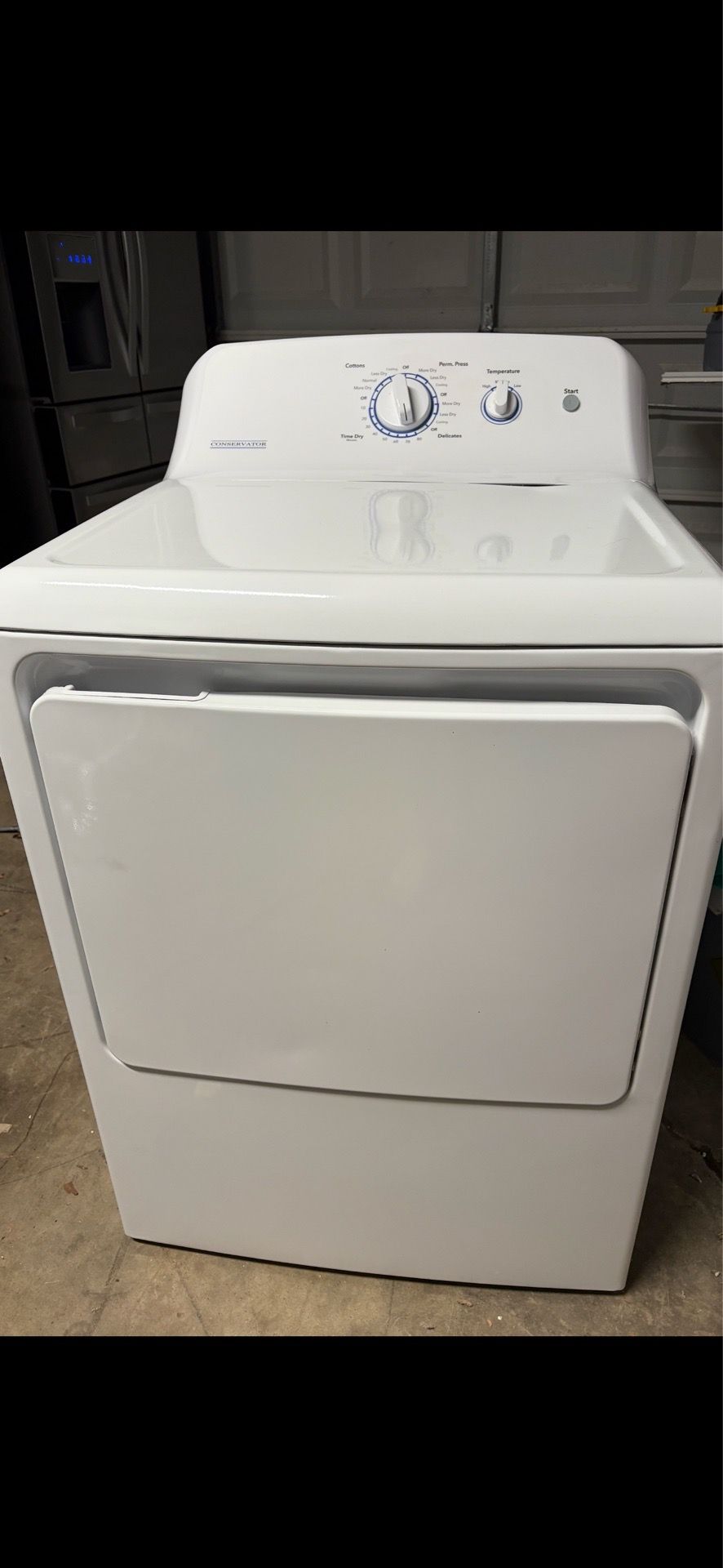 Electric conservation brand Dryer . First coming , first gets it . I’m not going to answer ( it’s still available .